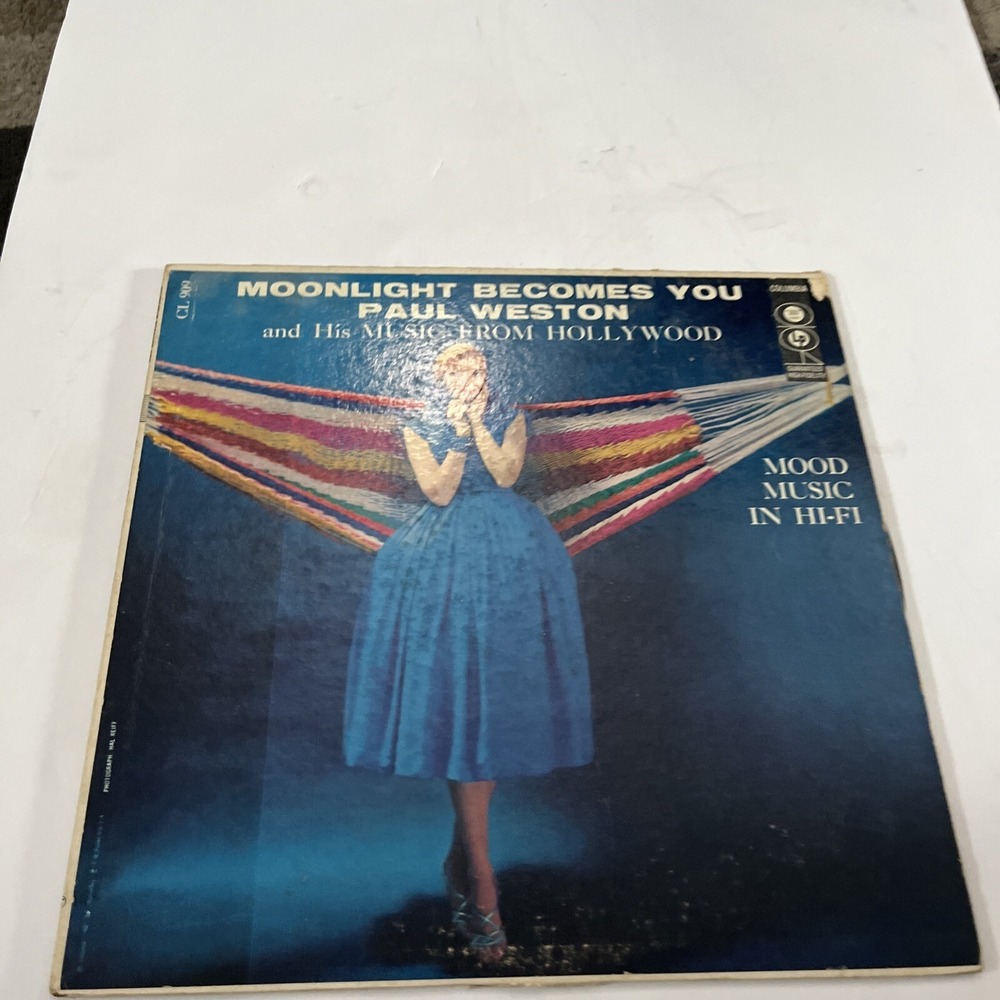 Paul‎ Weston: Moonlight Becomes You (VINYL 12") VG+ / VG++